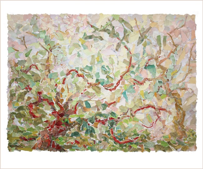 שני עצים - קולאז'